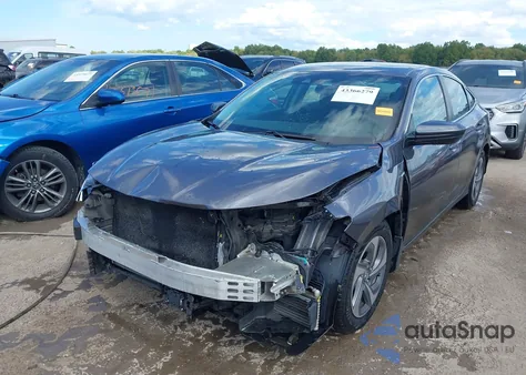 2020 Honda Insight Ex from USA, damaged, VIN 19XZE4F55LE005466